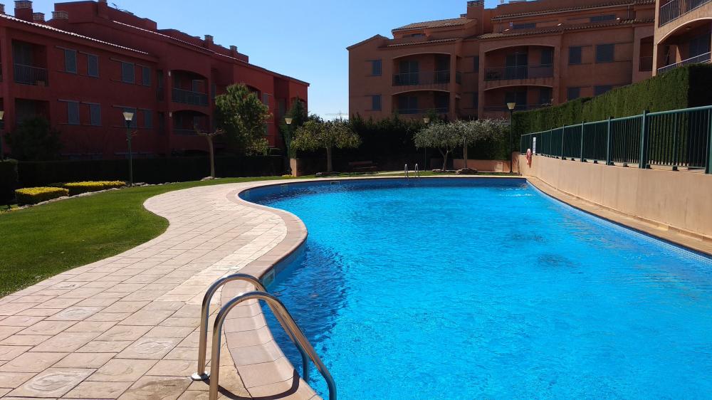 116 MSJ72 Acojedor Apartamento Familiar Con Piscina Comunitaria Marina Sant Jordi  Apartamento  Ametlla de Mar (L')