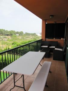222 Apartamento con solárium  en Marina Sant Jordi MSJ56 Apartment  l'ametlla mar