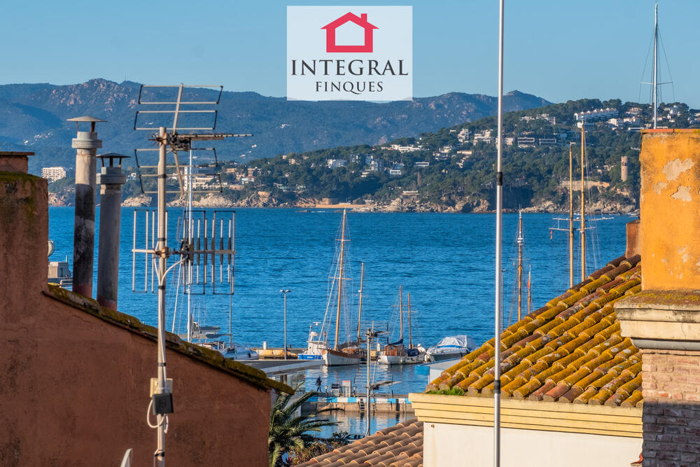Espectaculars vistes a la platja de Palamós.