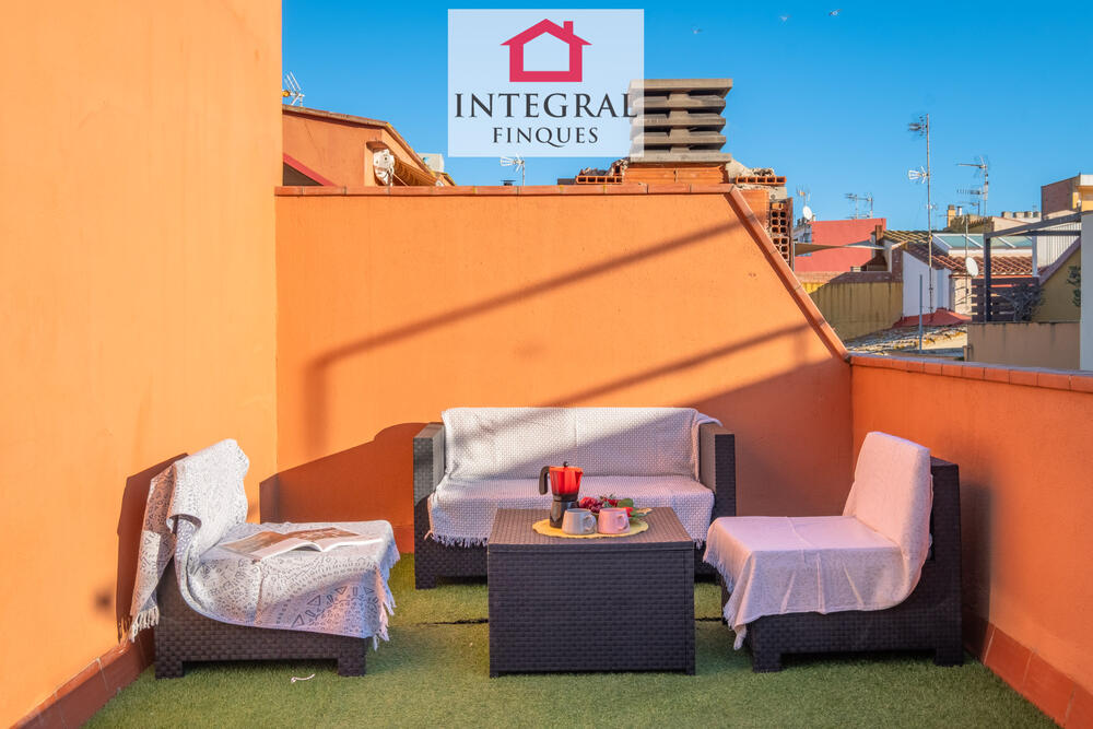 Chill-out de la terrassa per relaxar-se.