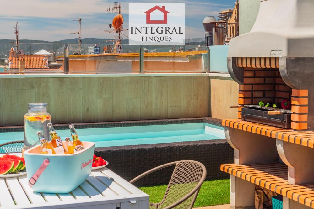 La terrassa ideal per les vacances.