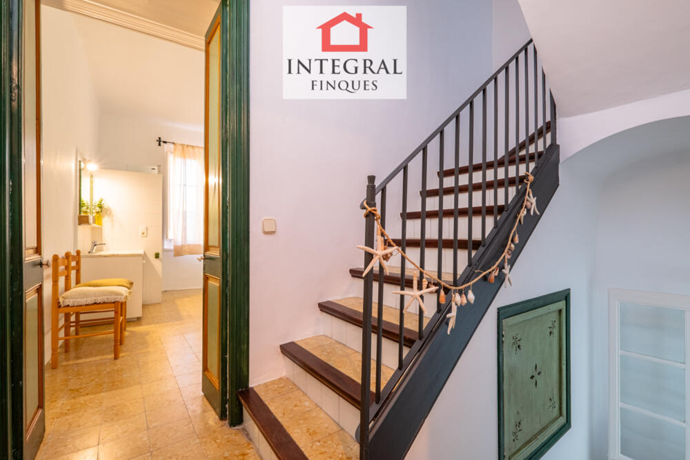 Entrada a l'habitació de matrimoni en suite.