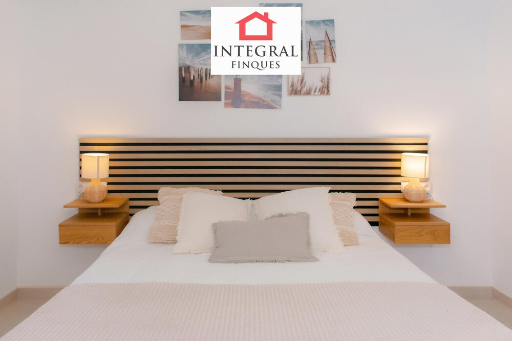 Habitació de matrimoni amb aire condicionat.