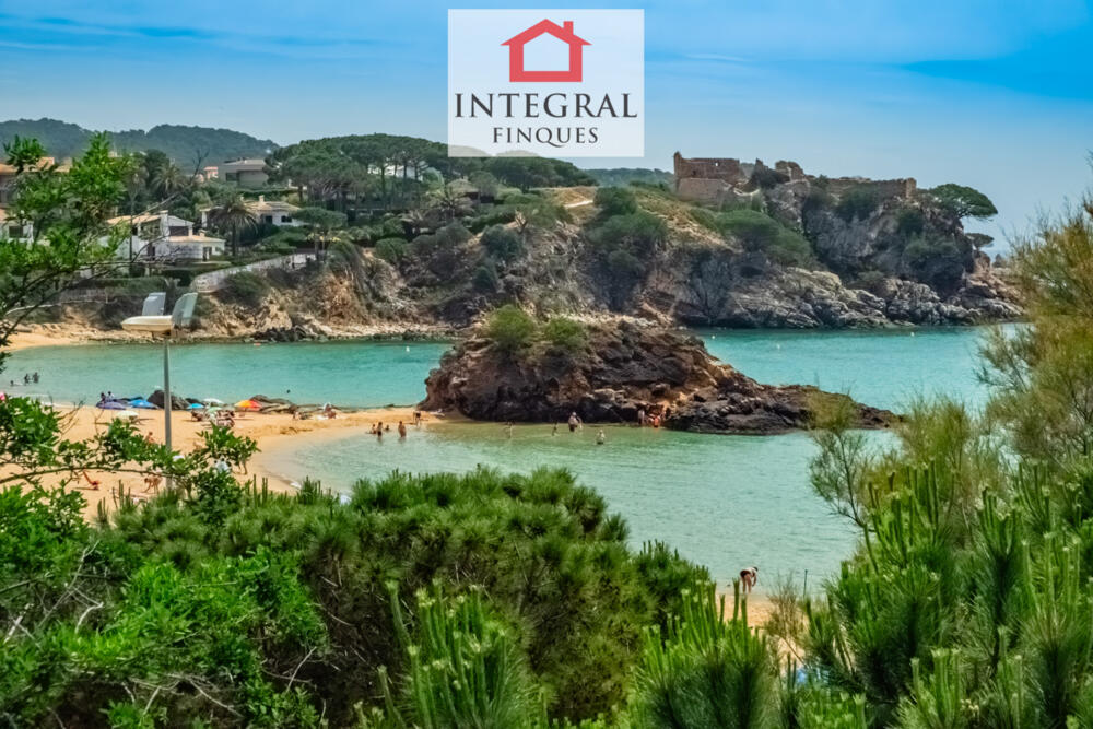 Vista panoràmica de la platja de La Fosca.