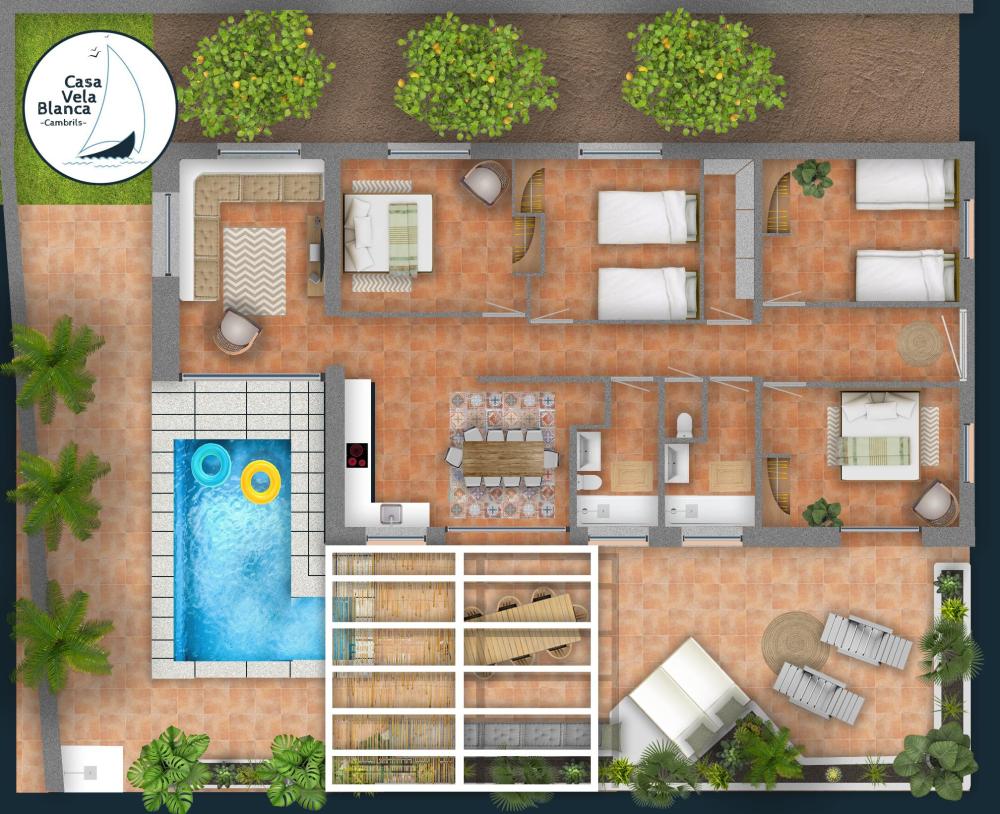 CVB CASA VELA BLANCA Casa / Chalet Cambrils CVB CASA VELA BLANCA Casa / Chalet Cambrils