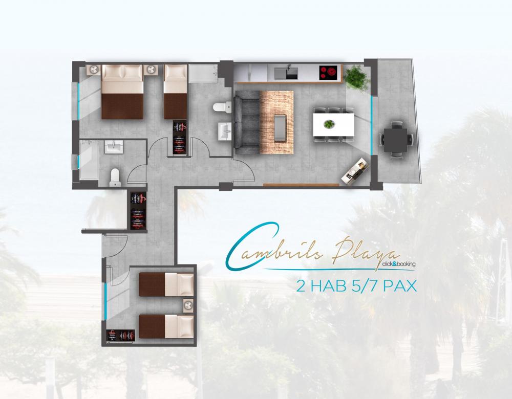 CPS 2HAB. MAR CPS 2 HAB MAR (5/7) Apartamento Playa Cambrils CPS 2HAB. MAR CPS 2 HAB MAR (5/7) Apartamento Playa Cambrils