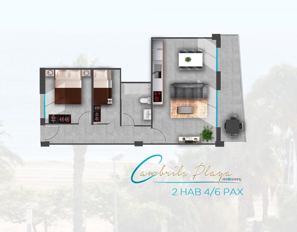 CPS 1HAByCAMAROTE MAR CPS 1 HAB+CAMAROTE MAR (4/6) Apartamento Playa Cambrils CPS 1HAByCAMAROTE MAR CPS 1 HAB+CAMAROTE MAR (4/6) Apartamento Playa Cambrils