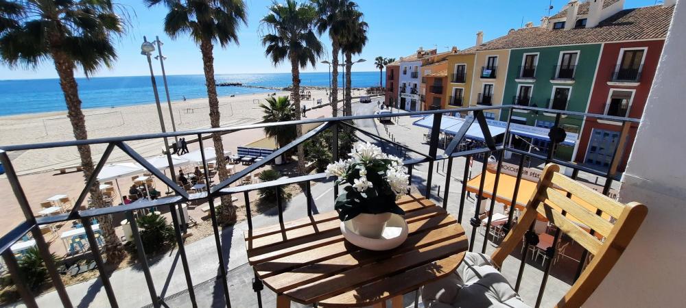 AR27-3 AR27-3, coqueto apartamento a primera línea del mar Apartamento Arsenal Villajoyosa/Vila Joiosa (la)