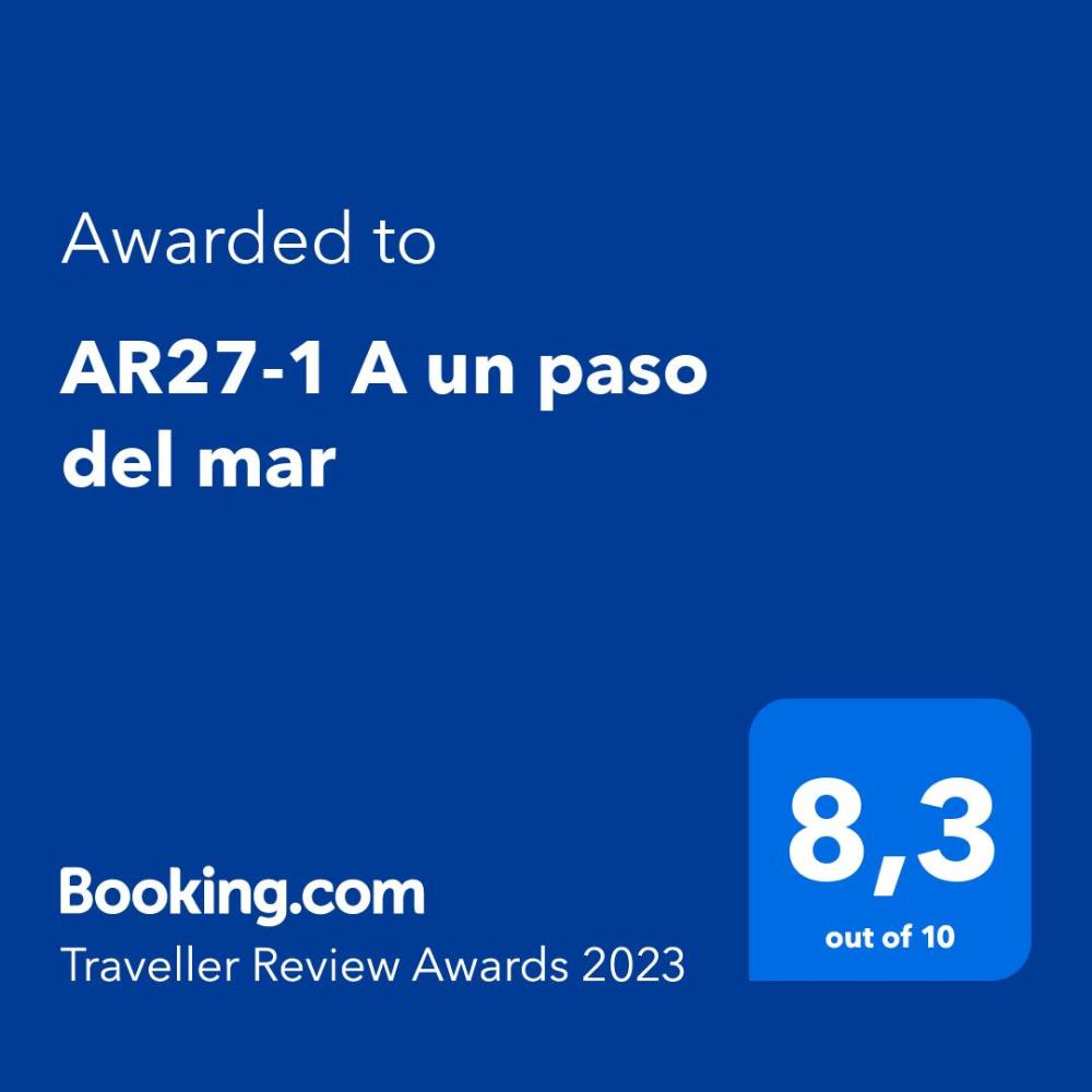 AR27-1 AR27-1, Coqueto apartamento en primera línea de playa Apartamento Arsenal Villajoyosa/Vila Joiosa (la)