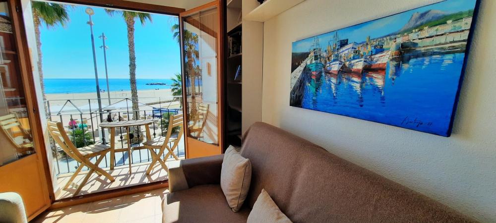 AR27-1 AR27-1, Coqueto apartamento en primera línea de playa Apartamento Arsenal Villajoyosa/Vila Joiosa (la)