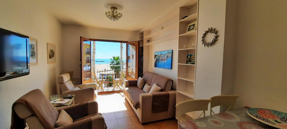 AR27-1 AR27-1, Coqueto apartamento en primera línea de playa Apartamento Arsenal Villajoyosa/Vila Joiosa (la)