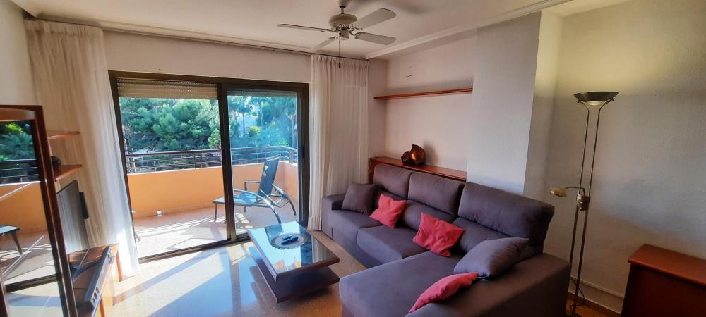PV34 Apartamento en el centro, piscina y parking, a 10 metros de la playa y vista al mar Apartamento  Villajoyosa/Vila Joiosa (la)