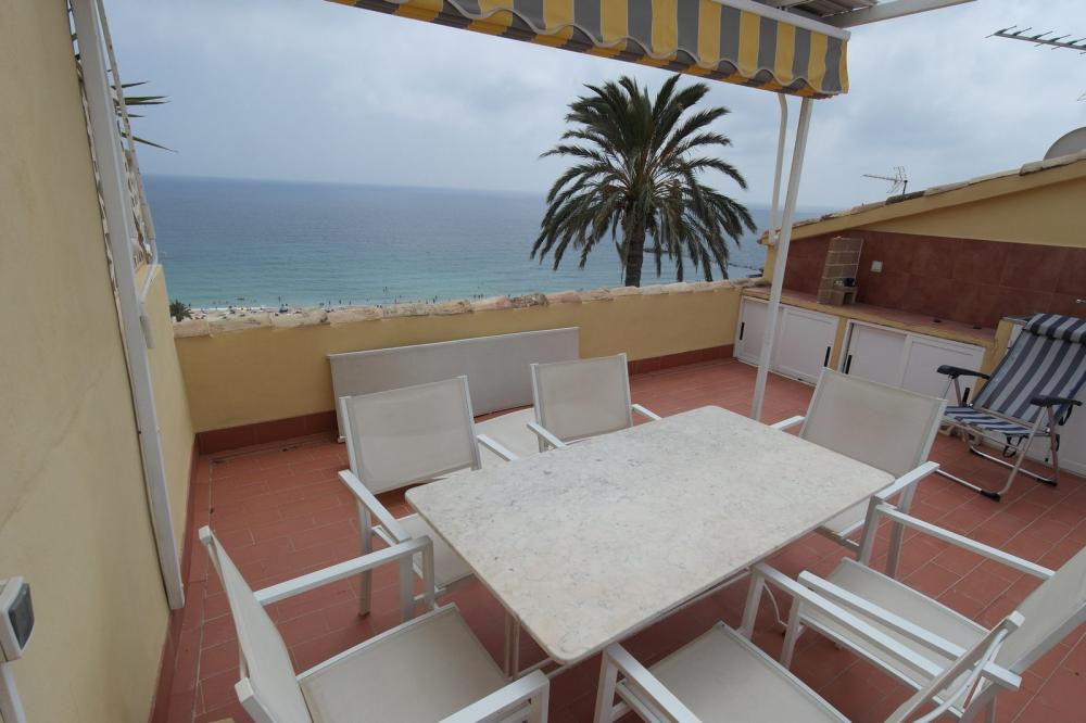 VD3B Ático con vistas al mar sobre la muralla del casco antiguo de Villajoyosa Apartamento calle pou villajoyosa Villajoyosa/Vila Joiosa (la)