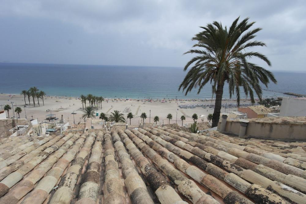 VD3B Ático con vistas al mar sobre la muralla del casco antiguo de Villajoyosa Apartamento calle pou villajoyosa Villajoyosa/Vila Joiosa (la)