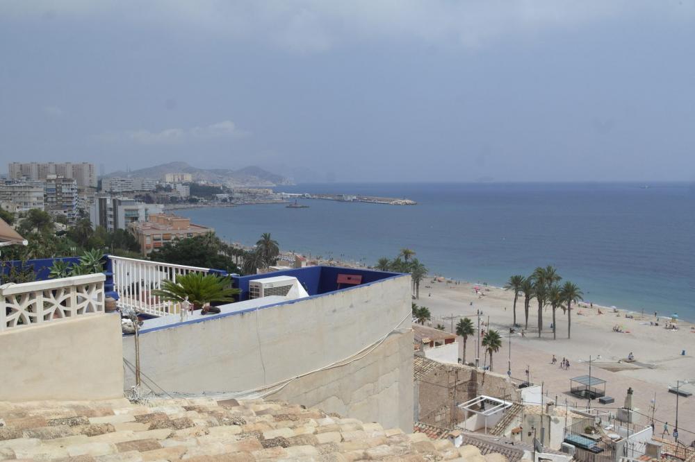 VD3B Ático con vistas al mar sobre la muralla del casco antiguo de Villajoyosa Apartamento calle pou villajoyosa Villajoyosa/Vila Joiosa (la)