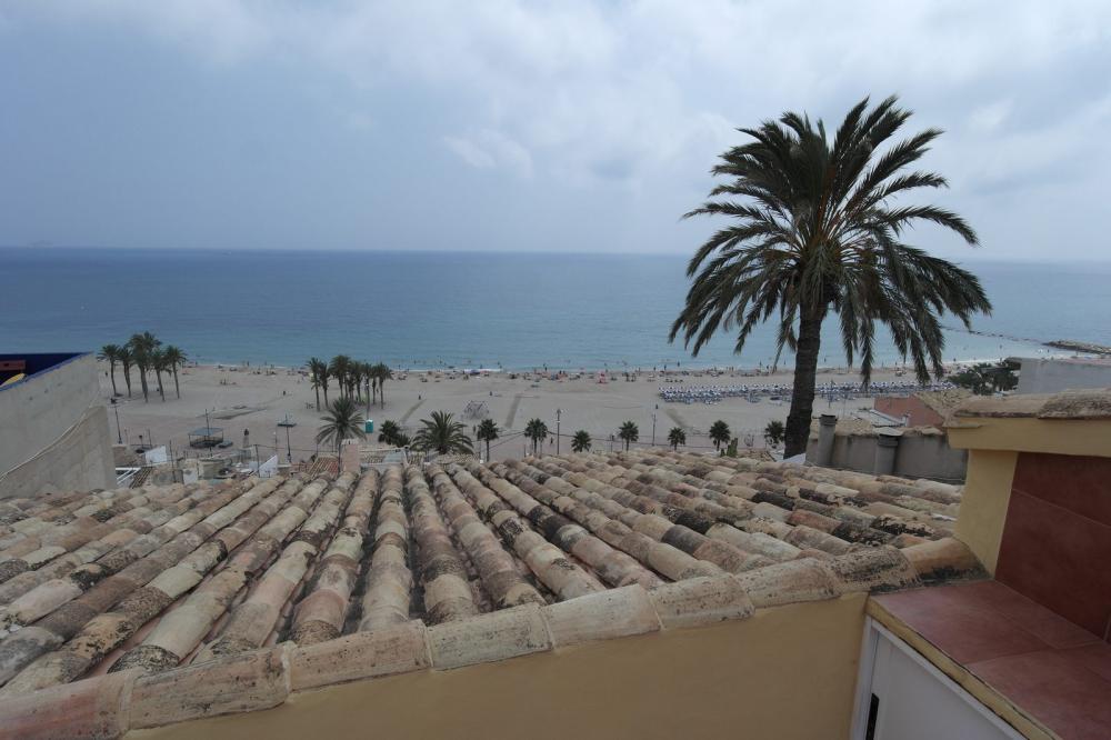 VD3B Ático con vistas al mar sobre la muralla del casco antiguo de Villajoyosa Apartamento calle pou villajoyosa Villajoyosa/Vila Joiosa (la)