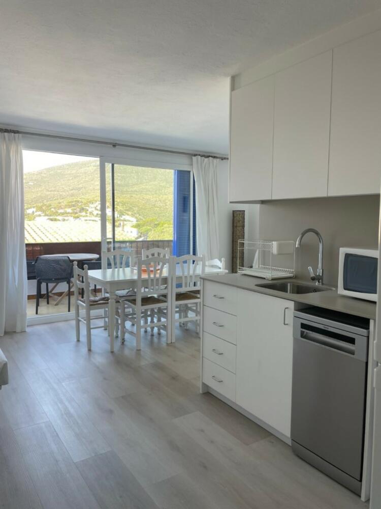 101.02 Verge de L-Esperanca Apartament de dos habitacions amb terrassa amb vistes a la muntanya  Apartamento Carretera Port Ligat Cadaqués