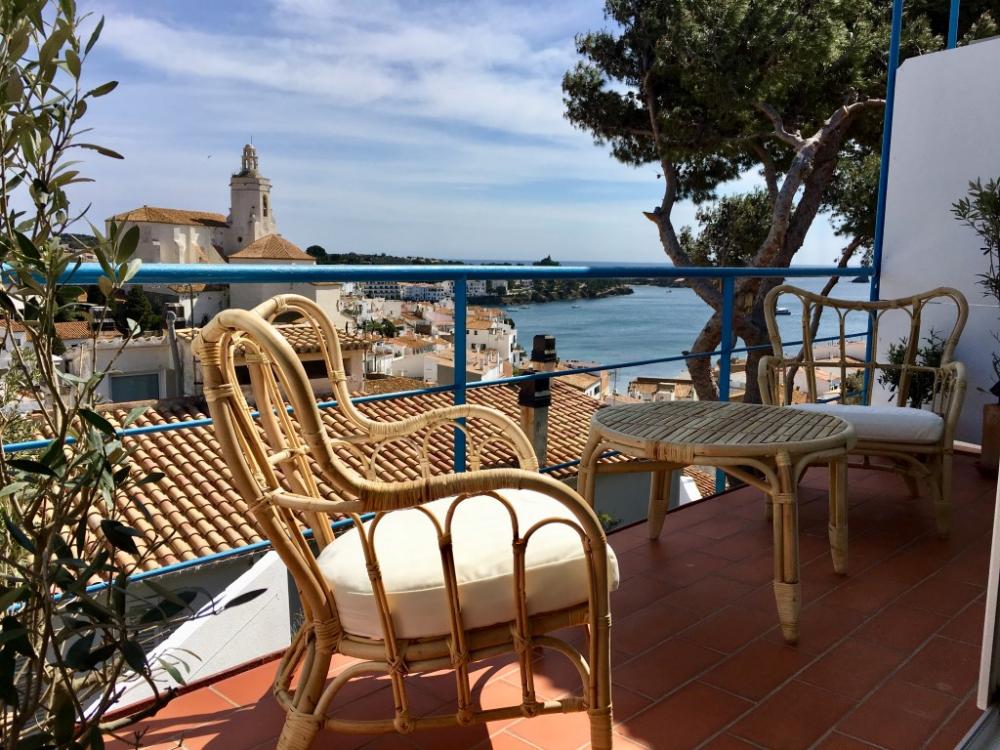 101.16 Tusquets Apartamento totalmente reformado con un dormitorio y terraza con vistas al mar Apartament Tusquets Cadaqués