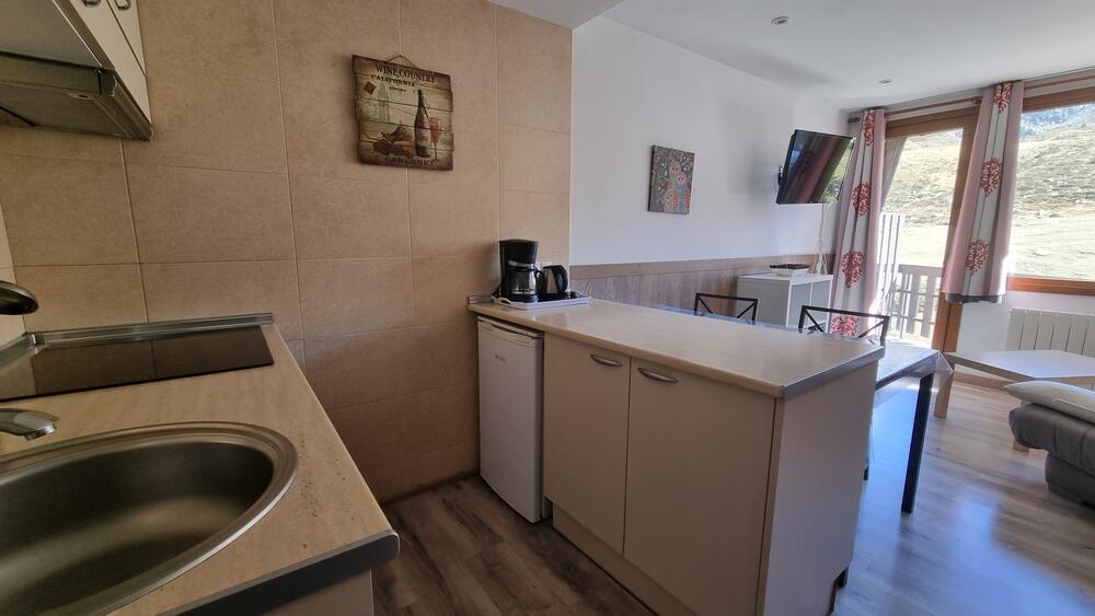 140106 GRIZZLY 106- apt 1 hab -balco- 10 m piste- Pas de la Casa 005794 Apartamento  Pas de la Casa