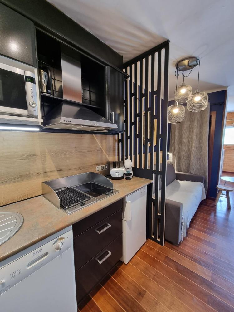 110043 43 TRES ESTRELLES CLUB - ESTUDI/CABINA - TERRASSA - VISTA PISTES - PAS DE LA CASA - Estudio  PAS DE LA CASA