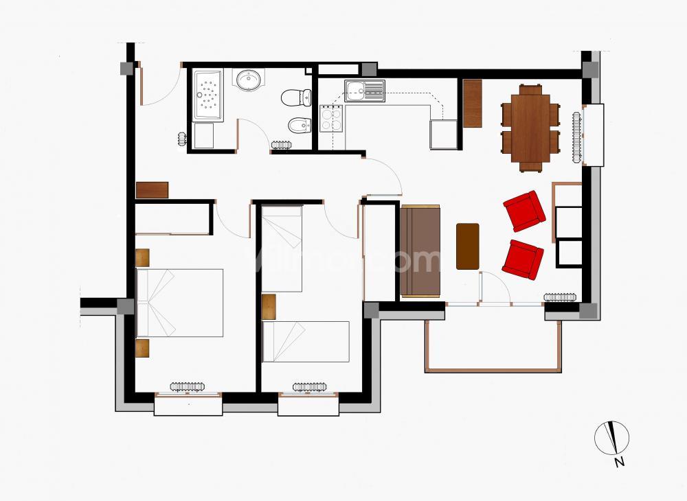 B13 B13 La Granja 2º Apartment  Benasque