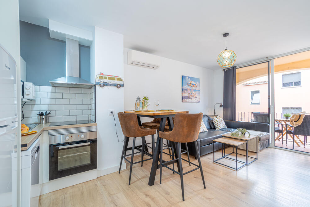 1002 Apartamento moderno a 5 minutos de la playa, con piscina y garaje Apartamento Gran Reserva Empuriabrava