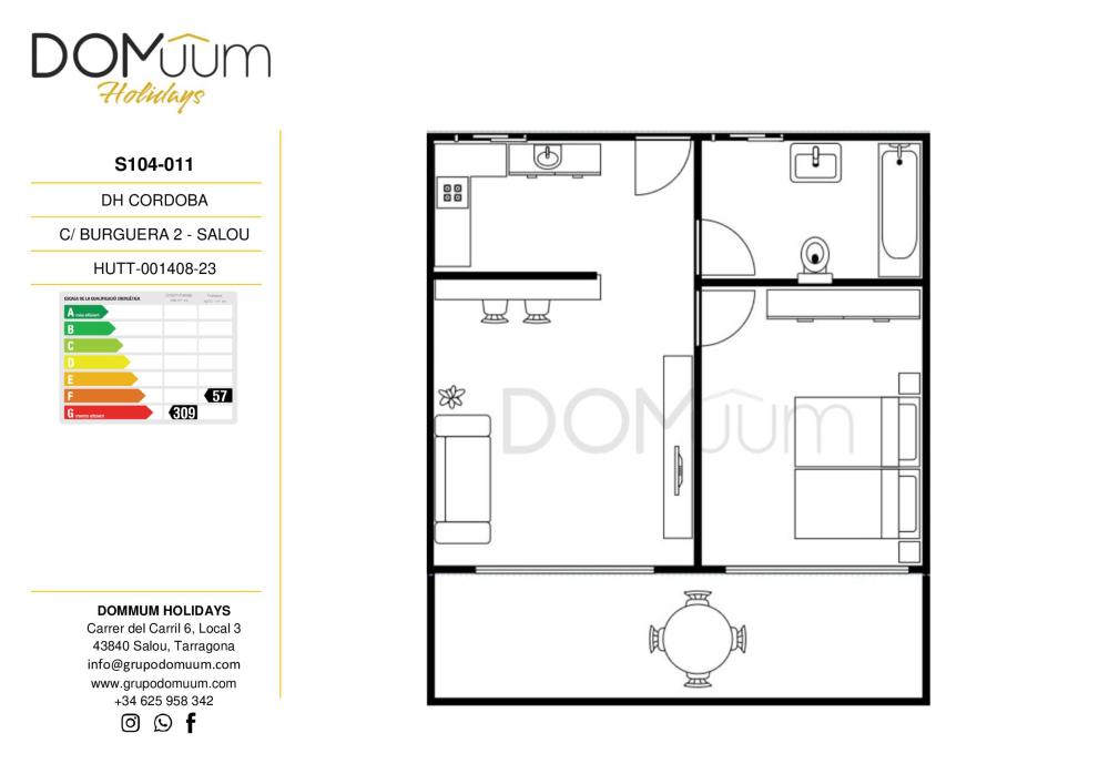 S104-011  DH - CORDOBA Apartamento Port Aventura Salou