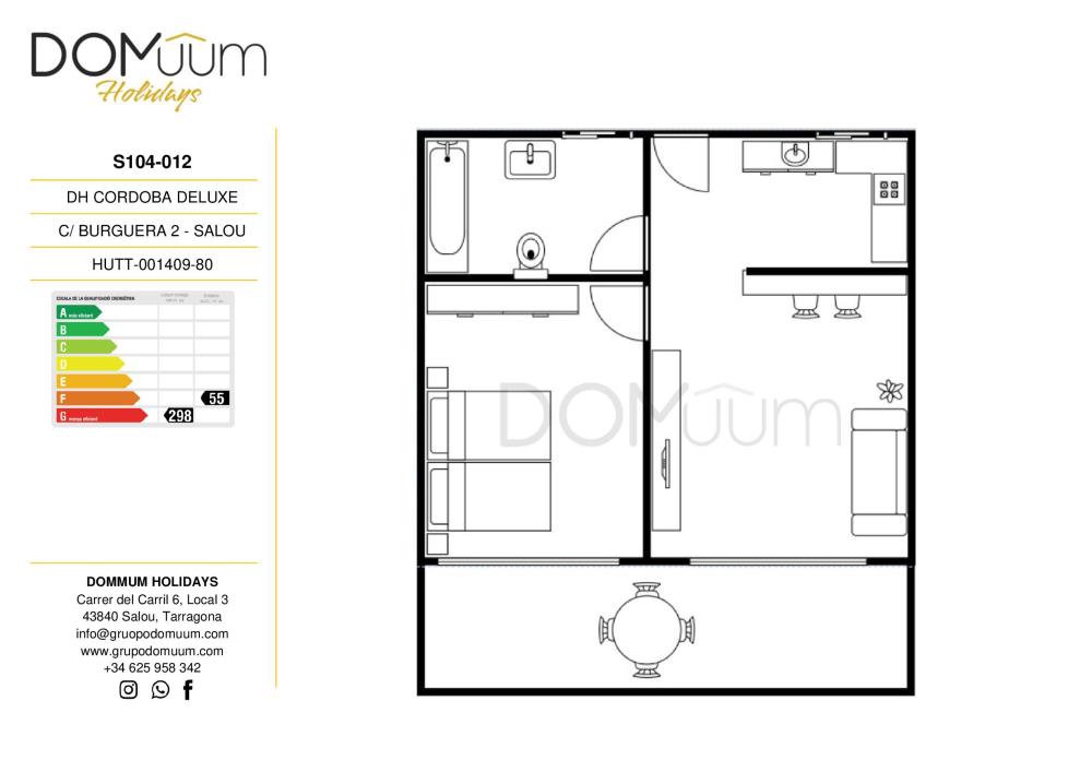 S104-012  DH - CORDOBA DELUXE Apartamento Port Aventura Salou