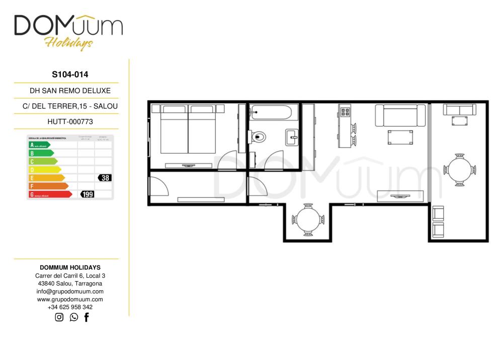 S104-014 DH - SAN REMO DELUXE Apartamento Plaza Europa - Port Aventura Salou