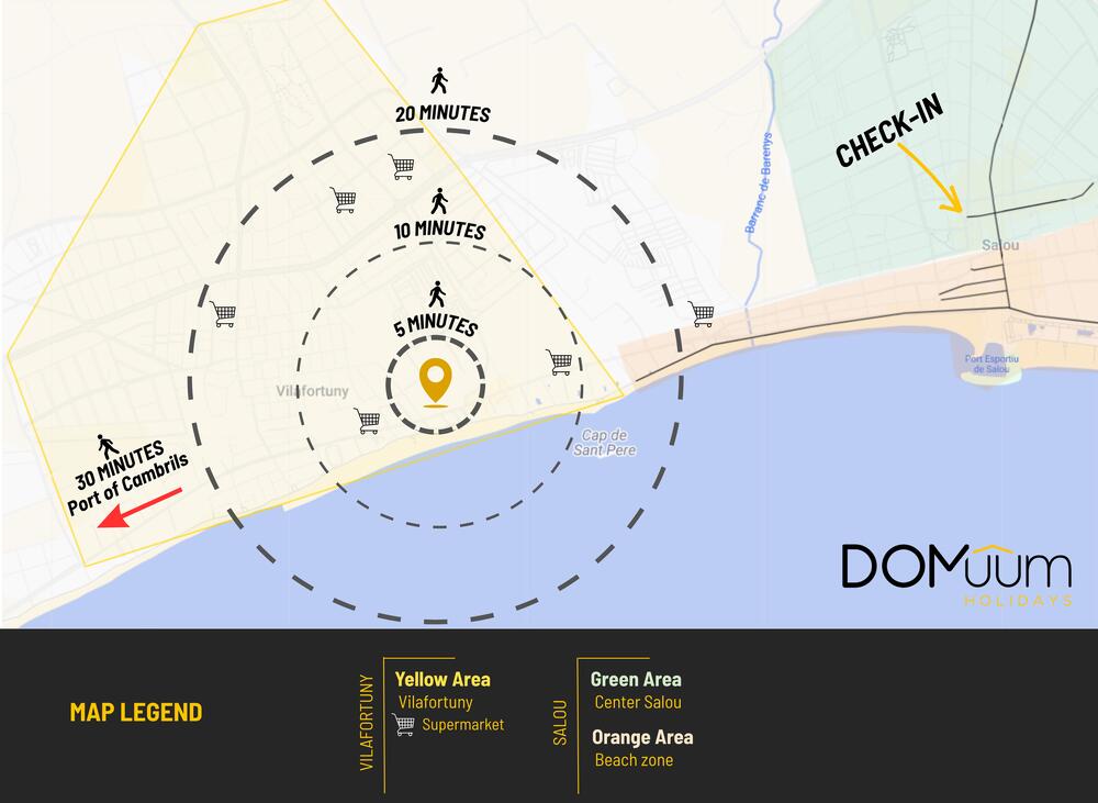 C204-049 DH-SOL DAURAT Apartamento Playa Vilafortuny