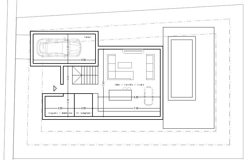 CAS-EUCALIPTUSPRO EUCALIPTUS PROJECTE Casa aislada / Villa Les Garrigues Roses