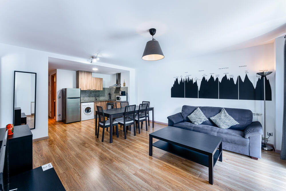elbosque Apartamento moderno en Arinsal 4PAX a pie de pistas, balcón con vistas y parking, HUT4-005785 Apartamento Arinsal elbosque Apartamento moderno en Arinsal 4PAX a pie de pistas, balcón con vistas y parking, HUT4-005785 Apartamento Arinsal