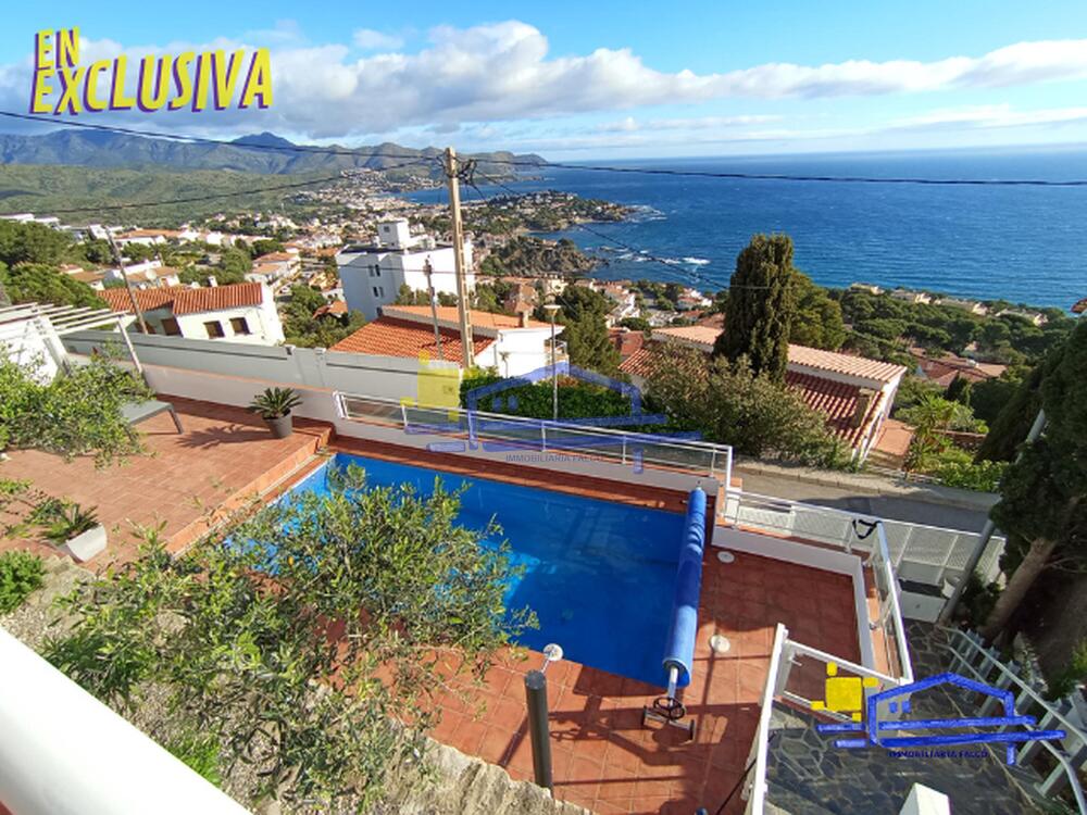 CAS-11 Espectacular casa totalmente reformada con las mejores vistas panoramicas de llançà Casa aislada / Villa fané de dalt Llançà CAS-11 Espectacular casa totalmente reformada con las mejores vistas panoramicas de llançà Casa aislada / Villa fané de dalt Llançà