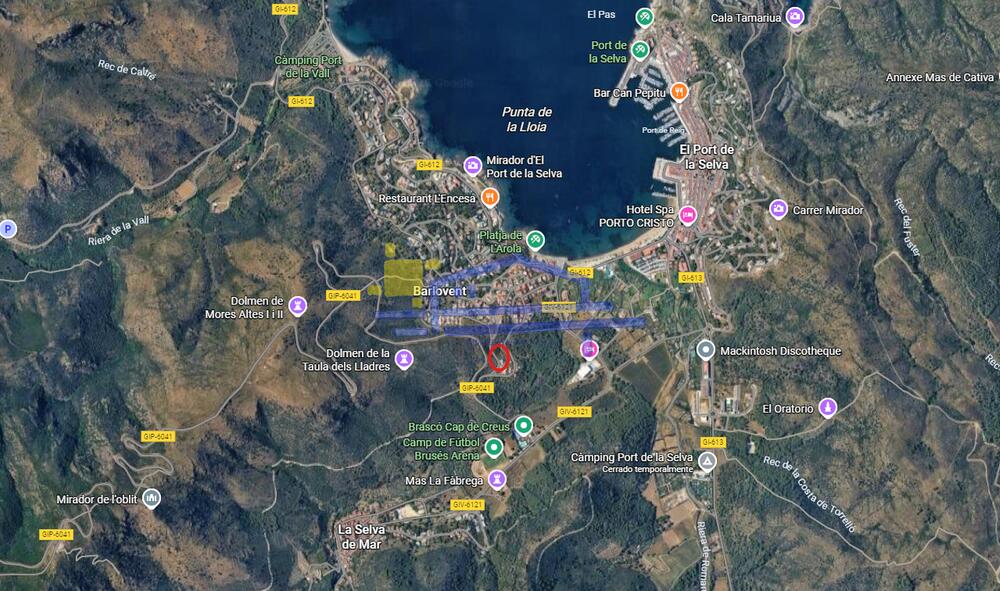 TE-25 Terreny en venta amb vistes al mar i a la Vila. Terreny Port de la Selva (El) TE-25 Terreny en venta amb vistes al mar i a la Vila. Terreny Port de la Selva (El)