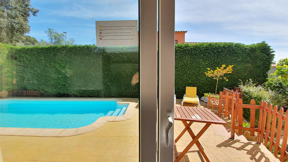 Blick auf den Pool Blick auf den Pool