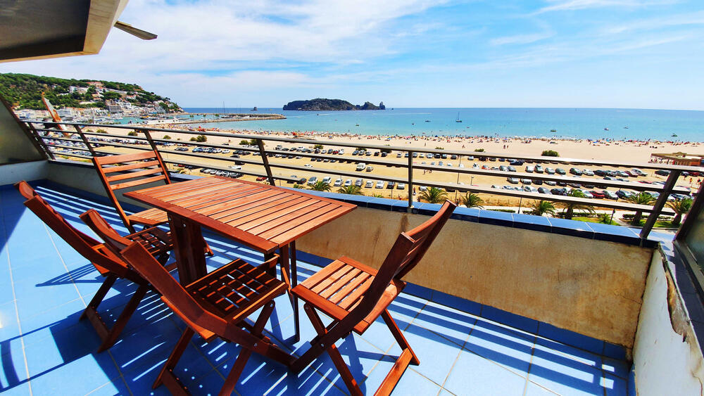 Ausblick von der Rocamaura-Terrasse Ausblick von der Rocamaura-Terrasse