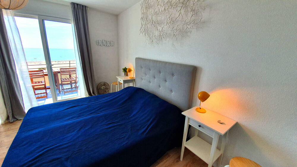 Schlafzimmer mit Doppelbett Schlafzimmer mit Doppelbett