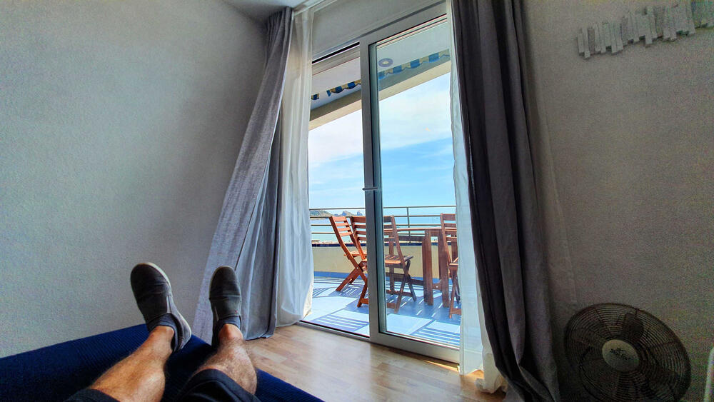 Blick vom Bett Blick vom Bett