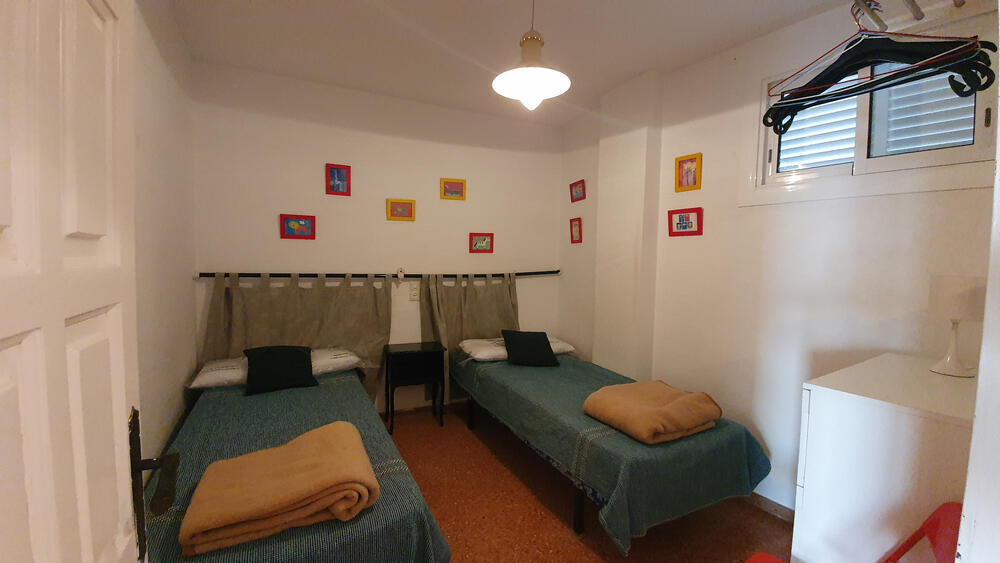 Schlafzimmer mit zwei Einzelbetten Schlafzimmer mit zwei Einzelbetten