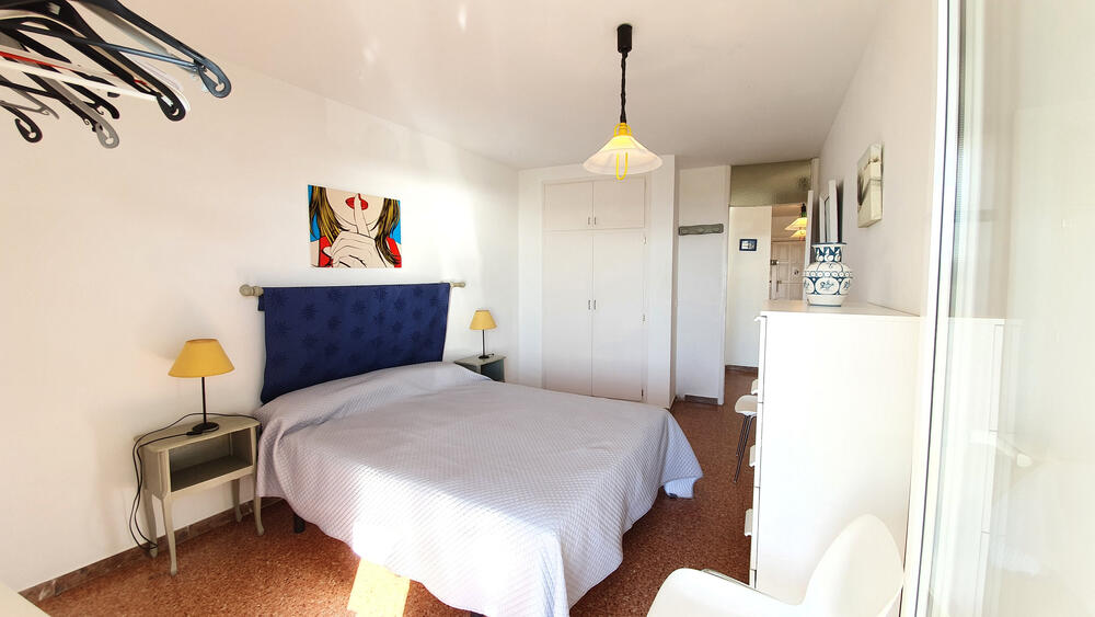 Schlafzimmer mit Doppelbett Schlafzimmer mit Doppelbett