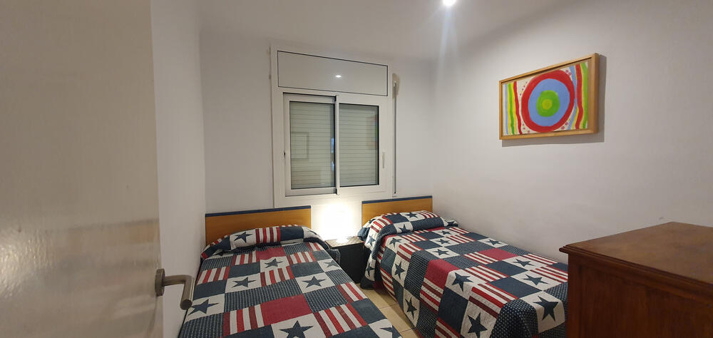Schlafzimmer mit zwei Einzelbetten Schlafzimmer mit zwei Einzelbetten