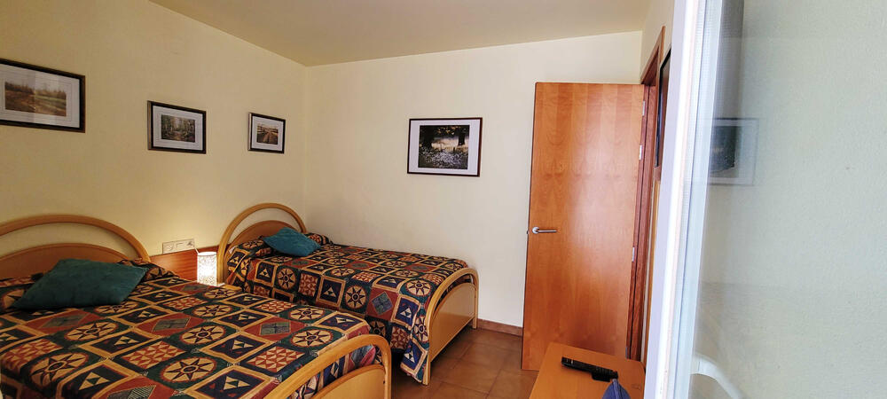Schlafzimmer mit zwei Einzelbetten Schlafzimmer mit zwei Einzelbetten