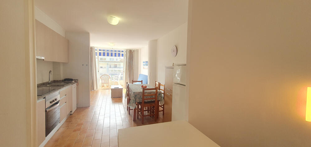 Offene Küche mit Esszimmer
