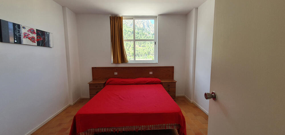 Schlafzimmer mit Doppelbett
