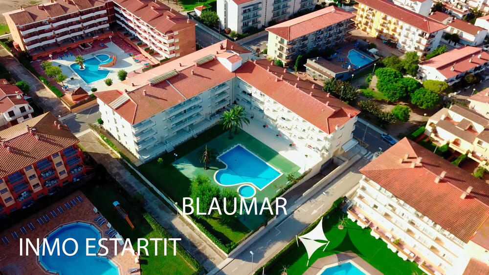 Blick auf Blaumar aus der Luft