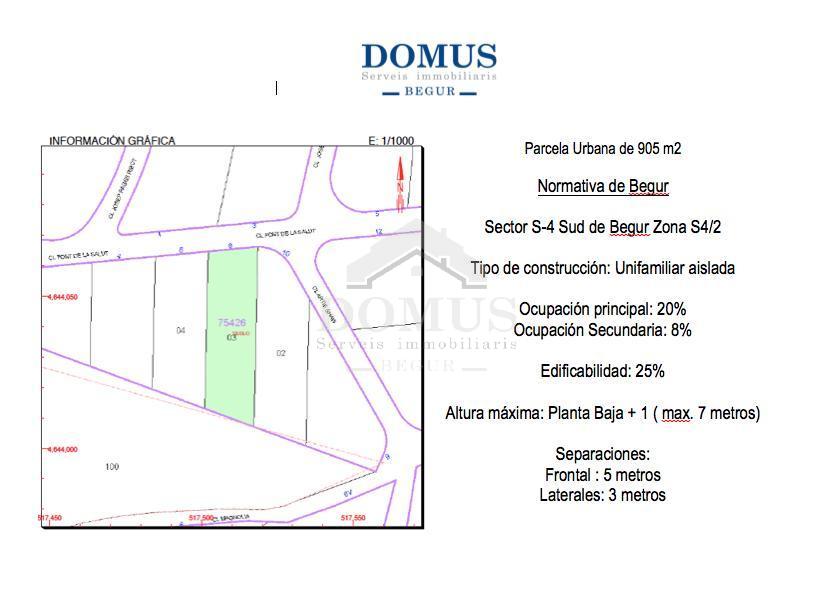 901 Les Magnolies III Building plot Begur Begur 901 Les Magnolies III Building plot Begur Begur