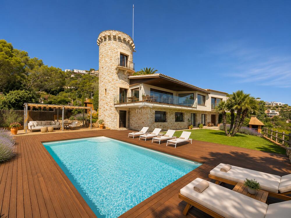 372 Torre dels 4 vents Villa privée / Villa Sa Riera Begur