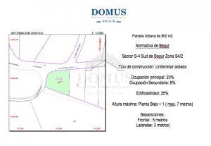 904 Les Magnolies Building plot Centre Begur