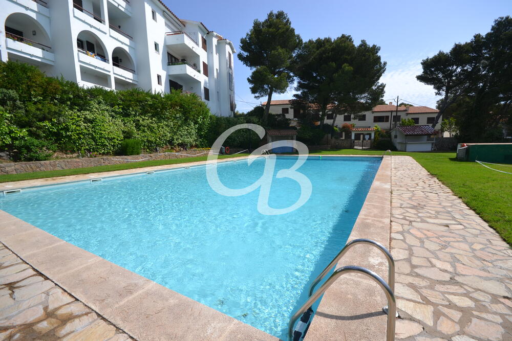 2180 PRECIÓS APARTAMENT REFORMAT AMB PISCINA, PÀRQUING, TRASTER  I VISTES AL MAR SITUAT A LA BORNA (BEGUR) Apartamento La Borna Begur